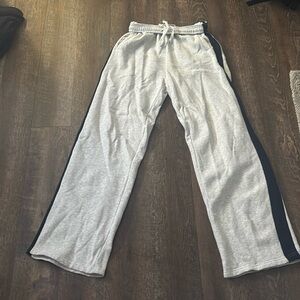 Brandy navy stripe sweats